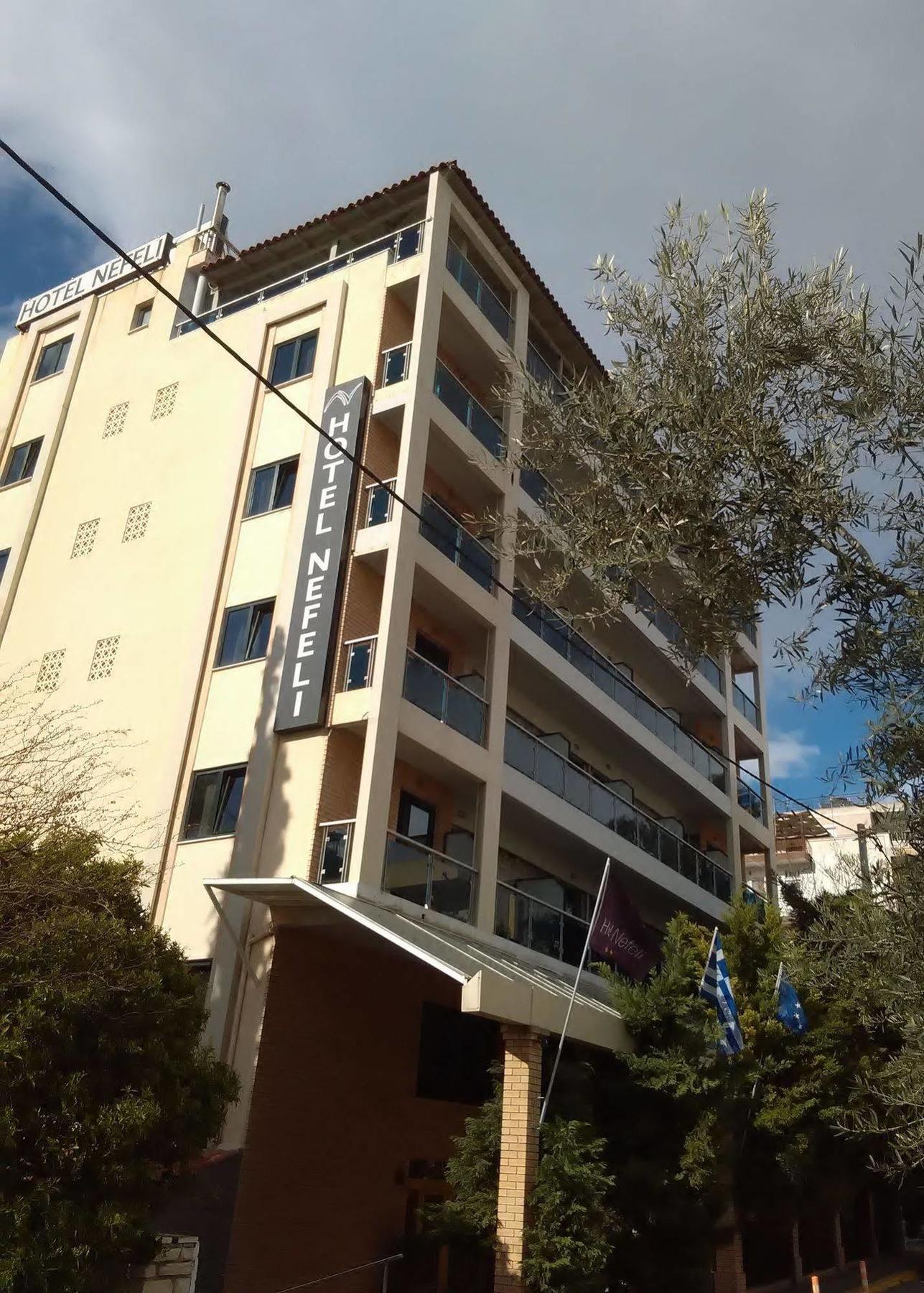 Nefeli Hotel Alimos Athen Exterior foto